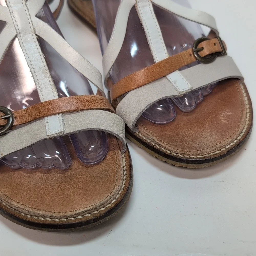 Kinkers submarine Wedge strappy sandals womans size 7.5-8.  EU 38